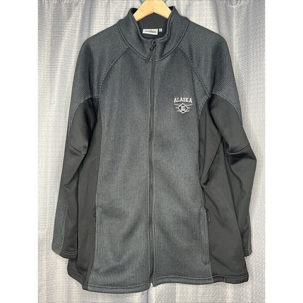 Renegade XXL Black Jacket ALASKA EST 1959 Logo